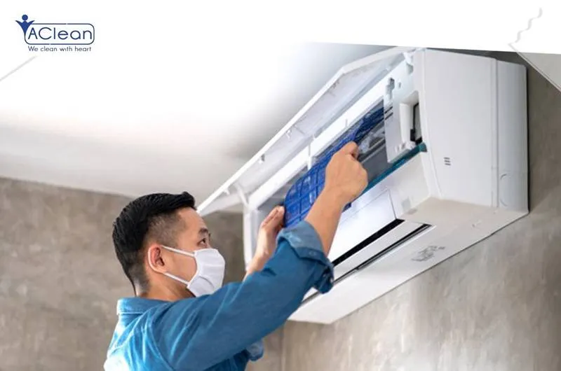 Jasa cleaning AC profesional AClean